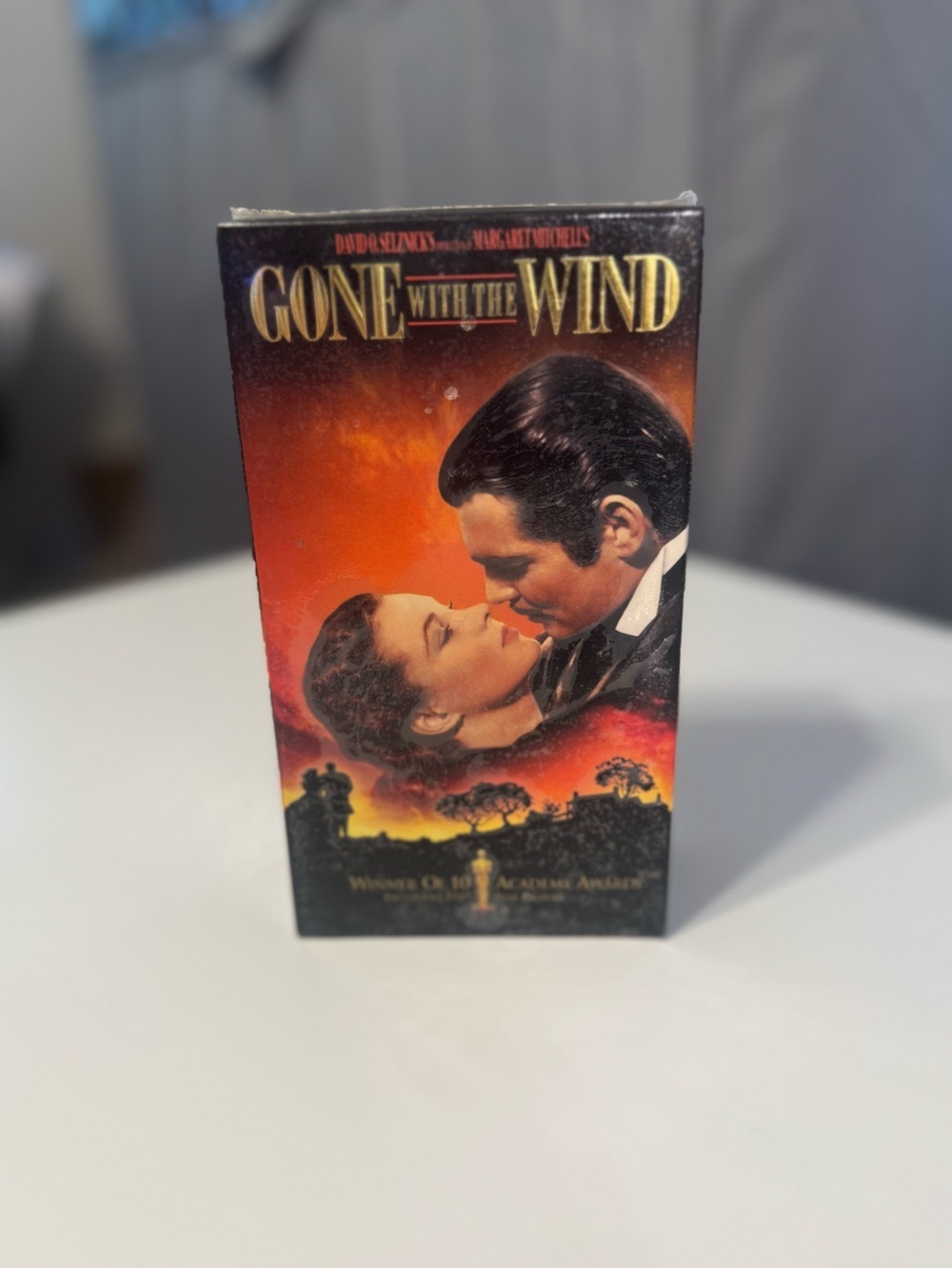 Gone With The Wind VHS Tape - Red & Black Artwork- Sealed